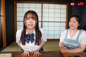 【VR】羽月乃蒼 初VR ロリ巨乳のあまふわ誘惑に完全敗北。「私、もう子供じゃないよ？赤ちゃんだって作れるし…。」久しぶりに会った年下幼馴染の成長しすぎたIカップおっぱい密着攻撃に我慢できずにホールド中出し。 ｜13dsvr01405