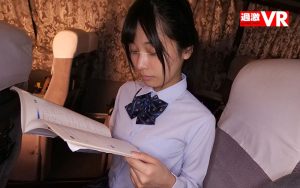 【VR】夜行バス痴● 感じやすくて拒めない女子○生を密着中出しスローピストン ｜1nhvr00122