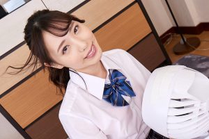 【VR】敏感過ぎるベロチュウを味わい、途切れのない汗にまみれた濃密的な夏 白桃はな ｜vrkm00389